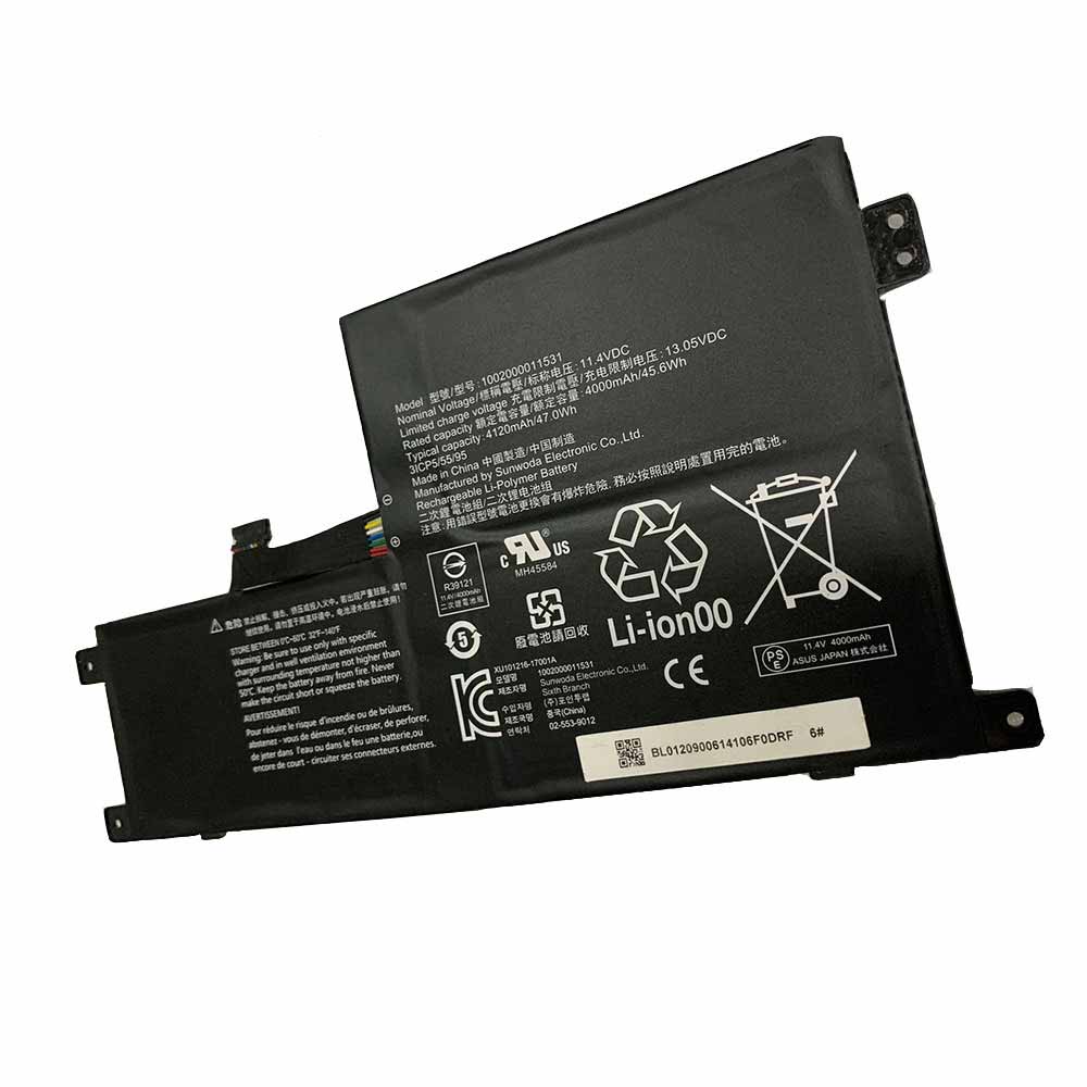 Asus 1002000011531 Laptop accu batterij