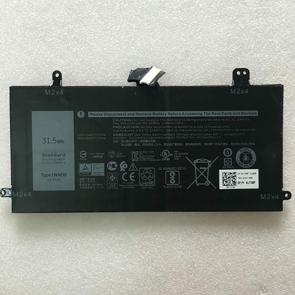 Dell 1WND8 Laptop accu batterij