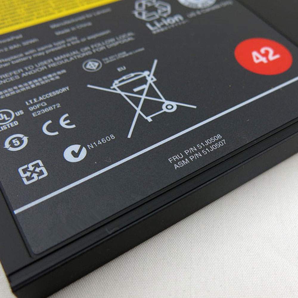 Batterie pour Lenovo Thinkpad T410S T420S T430S Ultrabay 45N1040, 2.9Ah/32Wh 