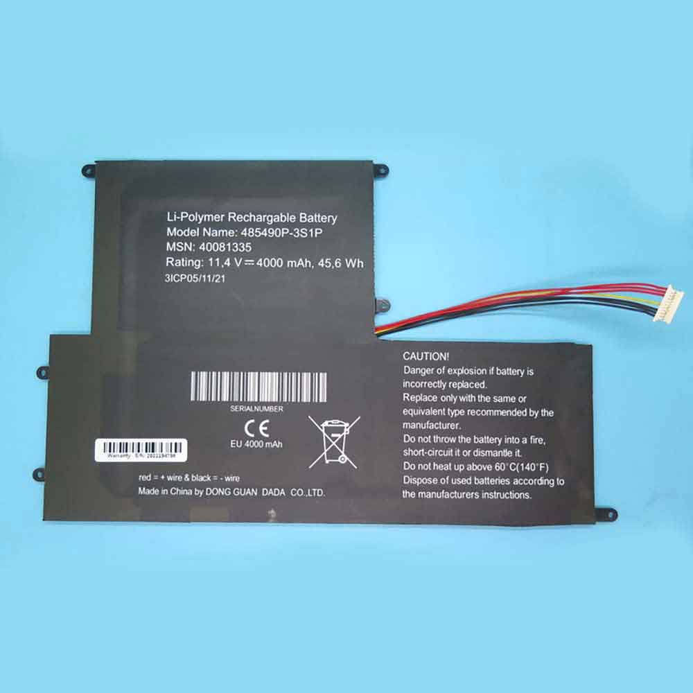 EVOO 40081335 Laptop accu batterij