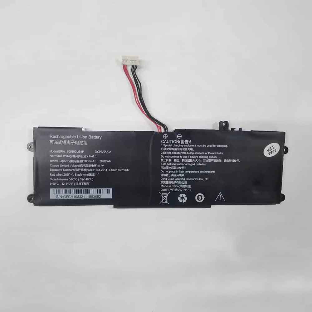 Chuwi 505592-2S1P Laptop accu batterij