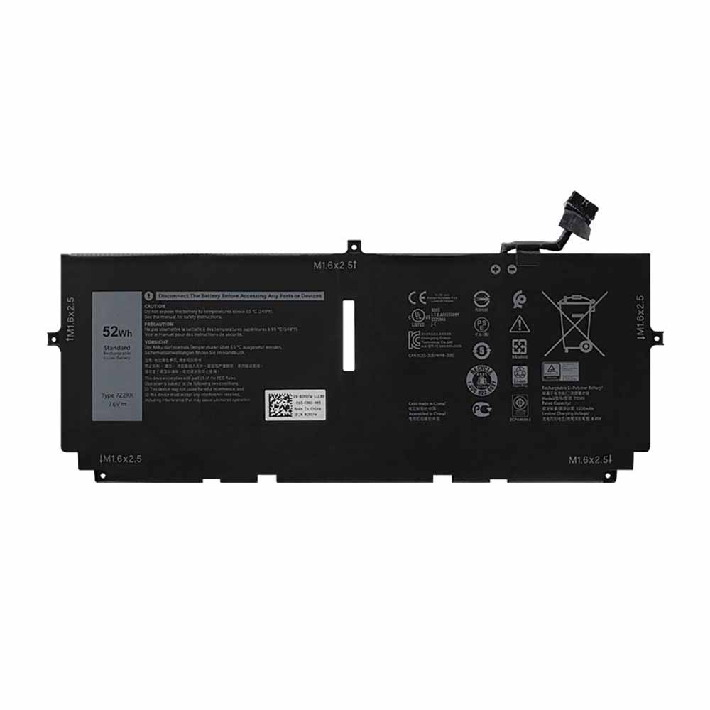 Dell 722KK Laptop accu batterij