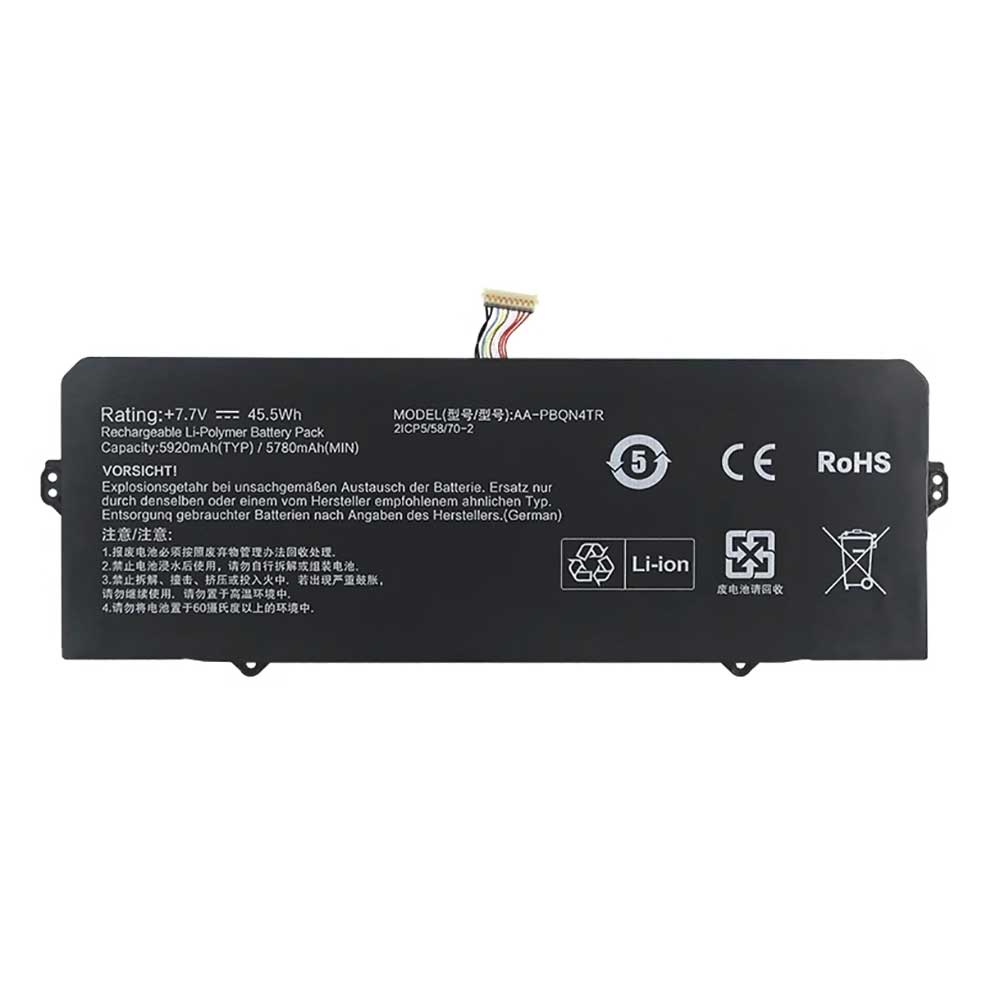 Batterie pour Samsung Galaxy Chromebook 2 XE530Q AA-PBQN4TR, 5920mAh 