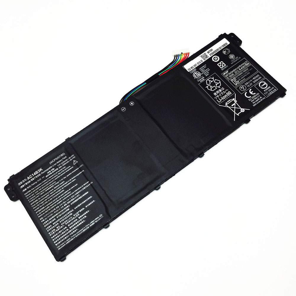 Acer AC14B3K Tablet Accu batterij