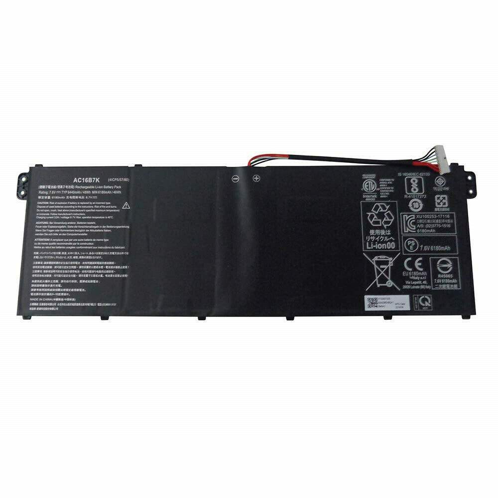 Acer AC16B8K Laptop accu batterij