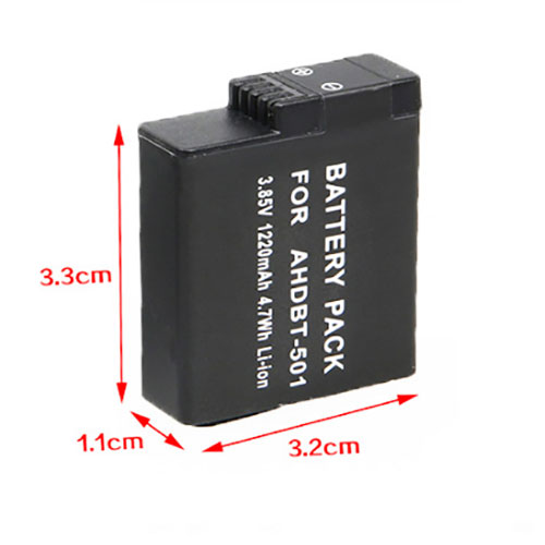 GoPro AHDBT-501 Camera Accu batterij