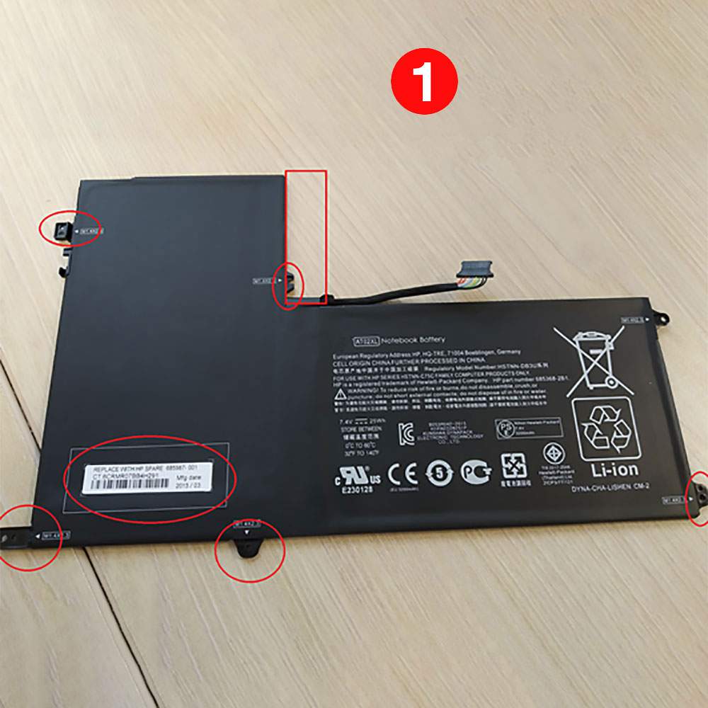 Hp AO02XL Laptop accu batterij