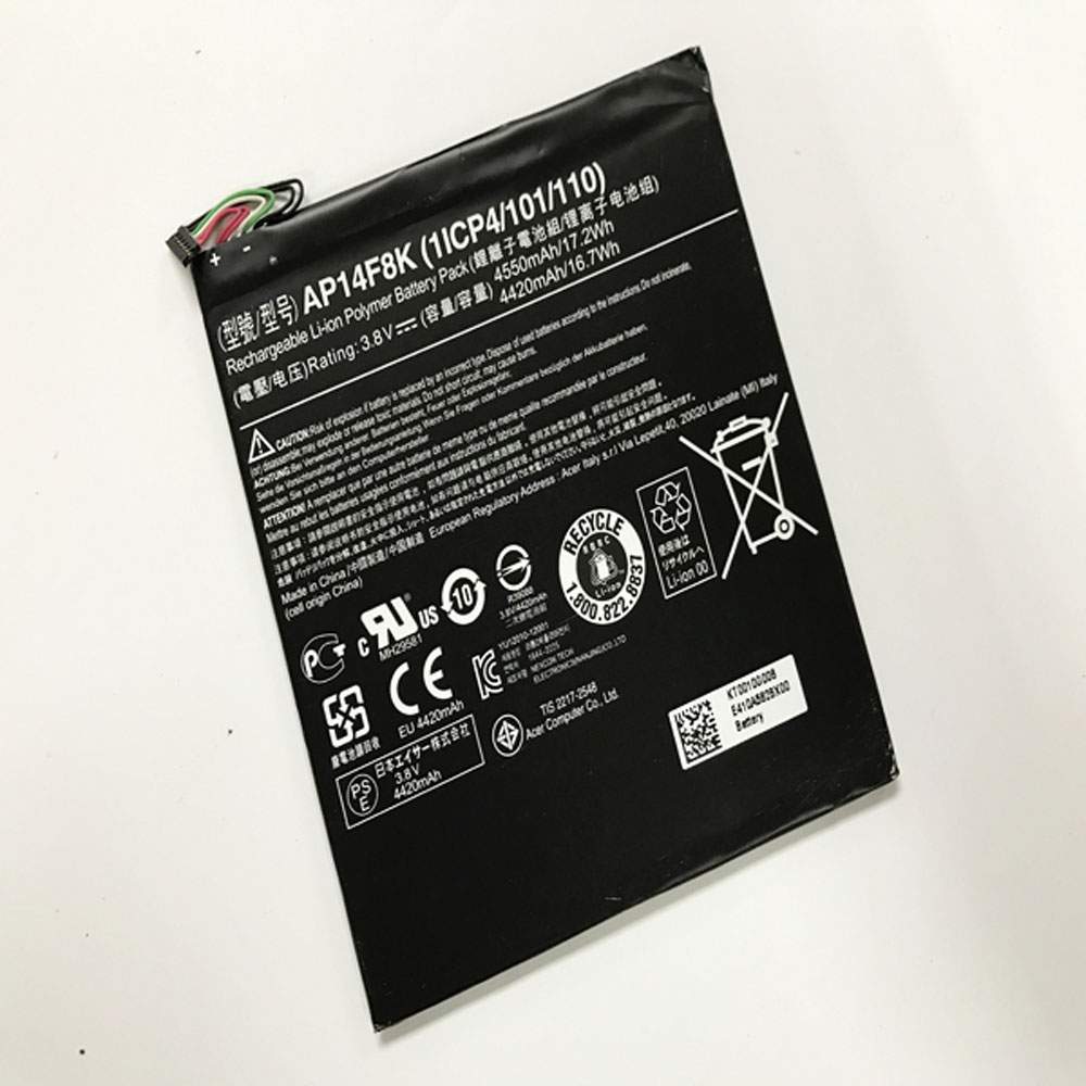 Acer AP14E8K Tablet Accu batterij