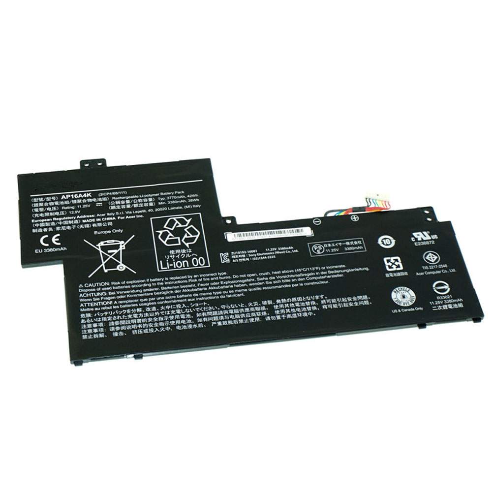 Acer 3ICP4/68/111 Laptop accu batterij