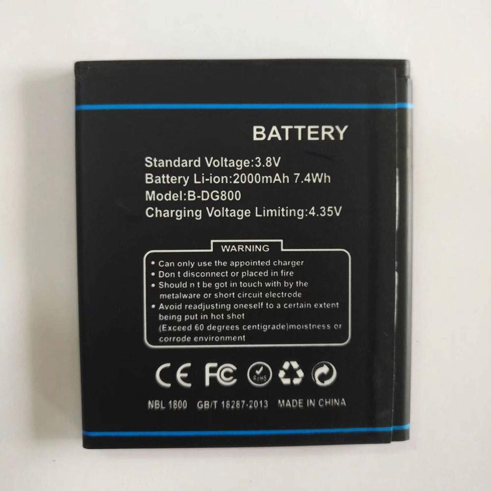 DOOGEE PA5186U-1BRS Mobiele Telefoon Accu batterij