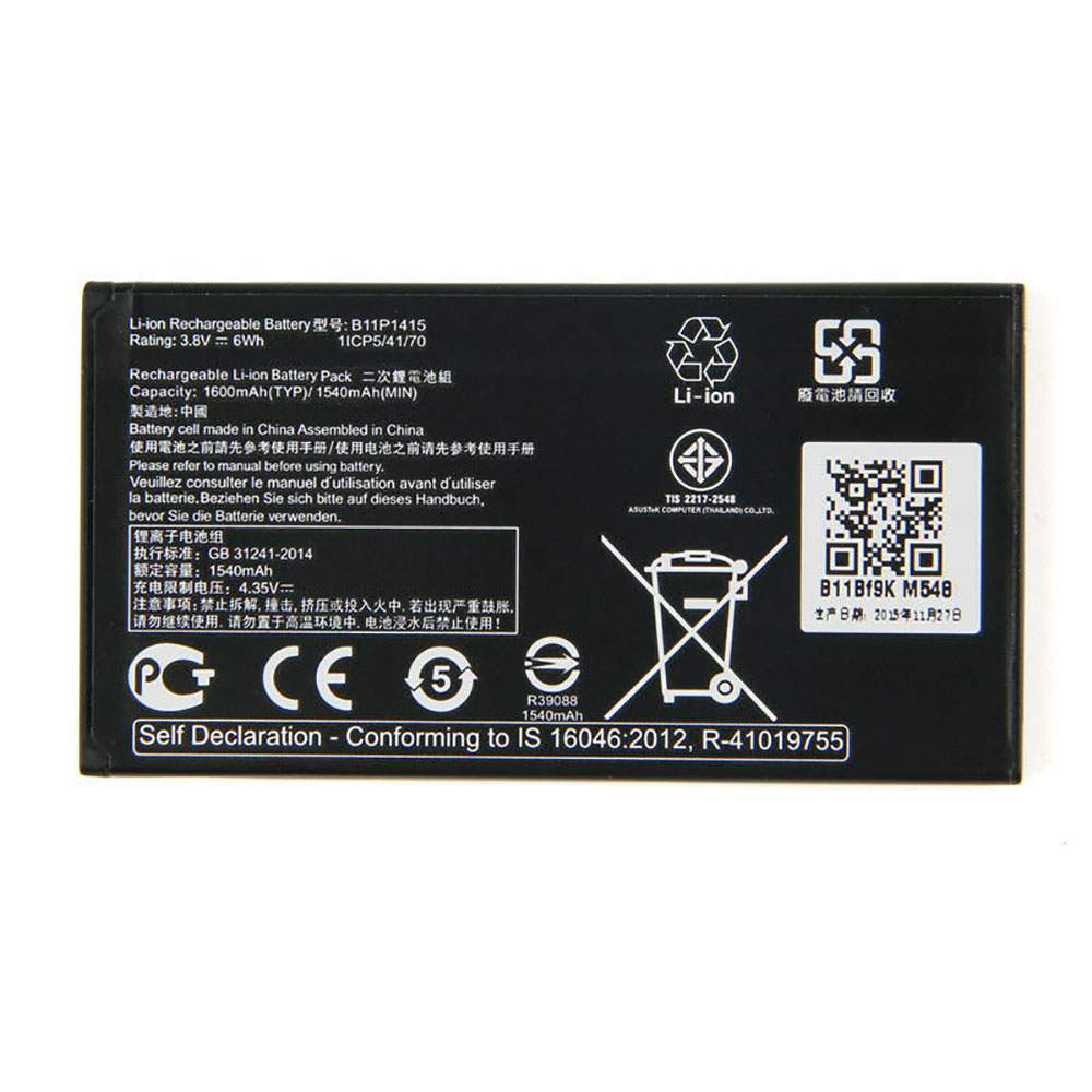 Asus B11P1415 Mobiele Telefoon Accu batterij