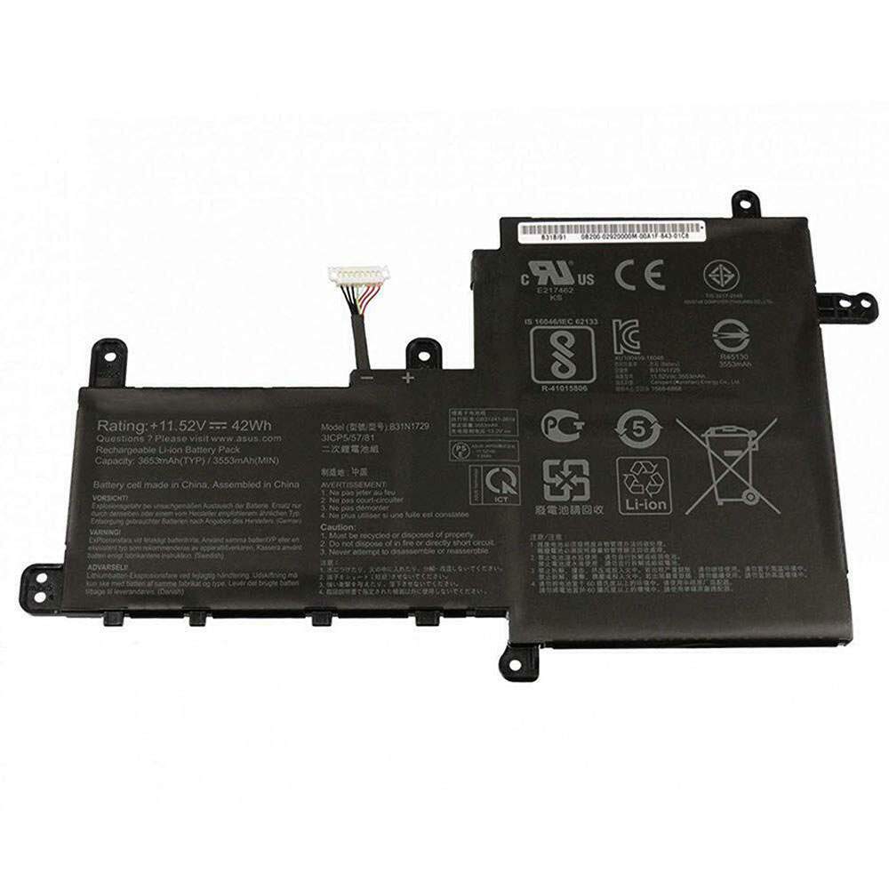 Asus B31N1729 Laptop accu batterij