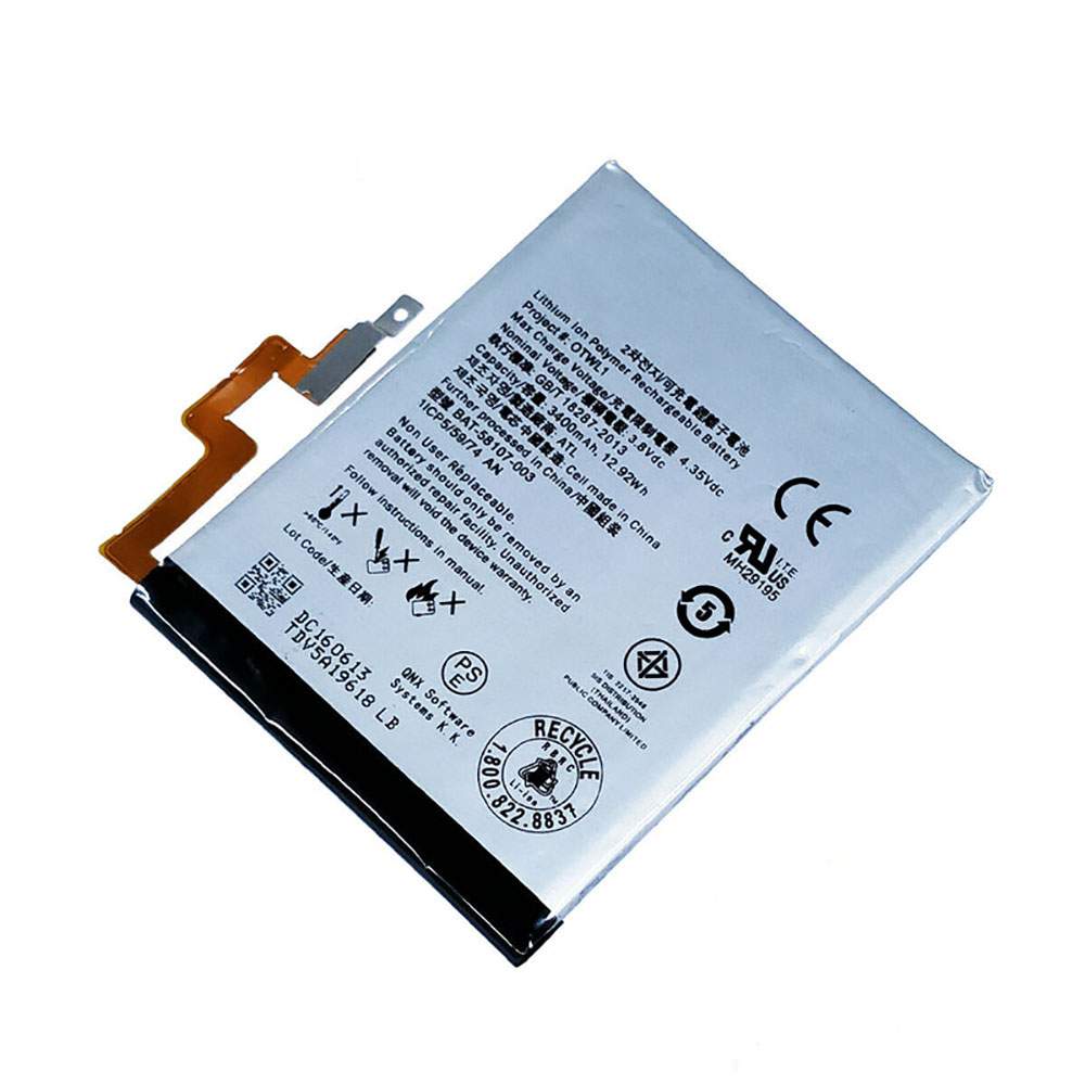 BLACKBERRY BAT-58107-003 Mobiele Telefoon Accu batterij