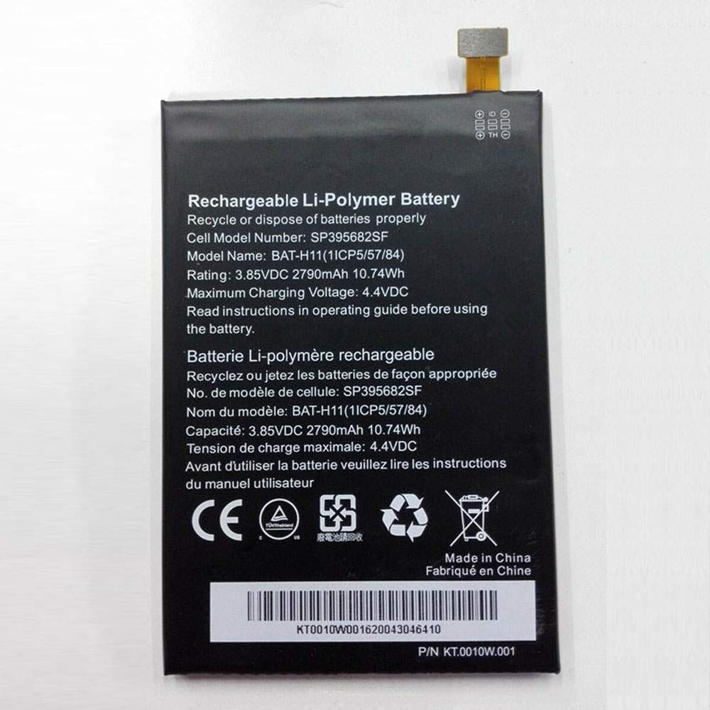 Batterie pour Acer SP395682SF BAT-H11, 2790mAh/10.74WH 