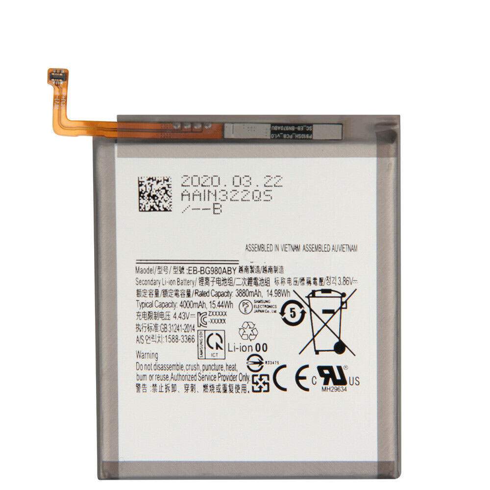 SAMSUNG EB-BG980ABY Mobiele Telefoon Accu batterij