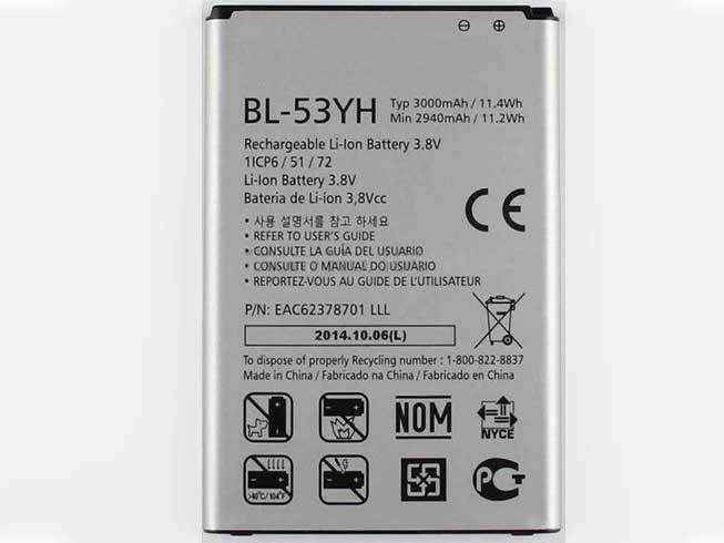 LG BL-53YH Mobiele Telefoon Accu batterij