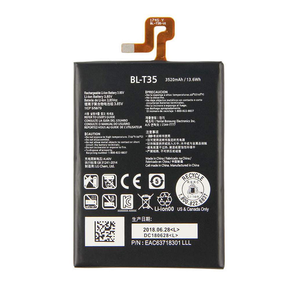 LG BL-T35 Mobiele Telefoon Accu batterij