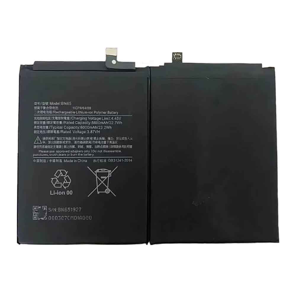 Xiaomi BN65 Mobiele Telefoon Accu batterij