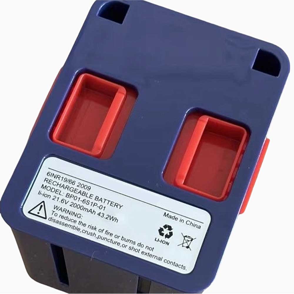Batterie pour Jashen D18 BP01-6S1P-01, 2000mAh 