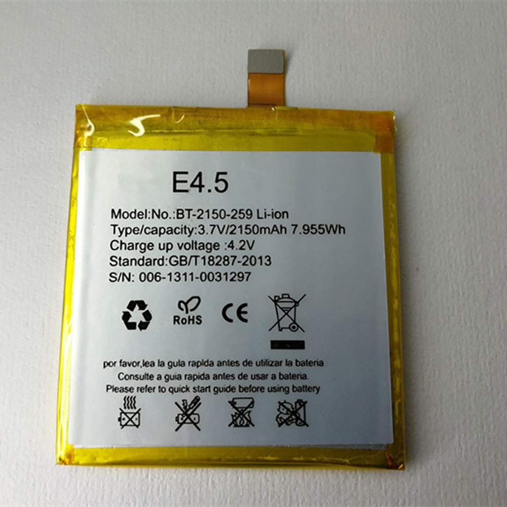 BQ E4.5 Mobiele Telefoon Accu batterij