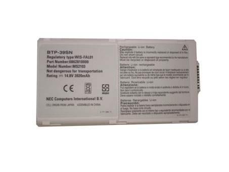 Batterie pour NEC MS2103, MS2110 series BTP39D1, 3920mAh 