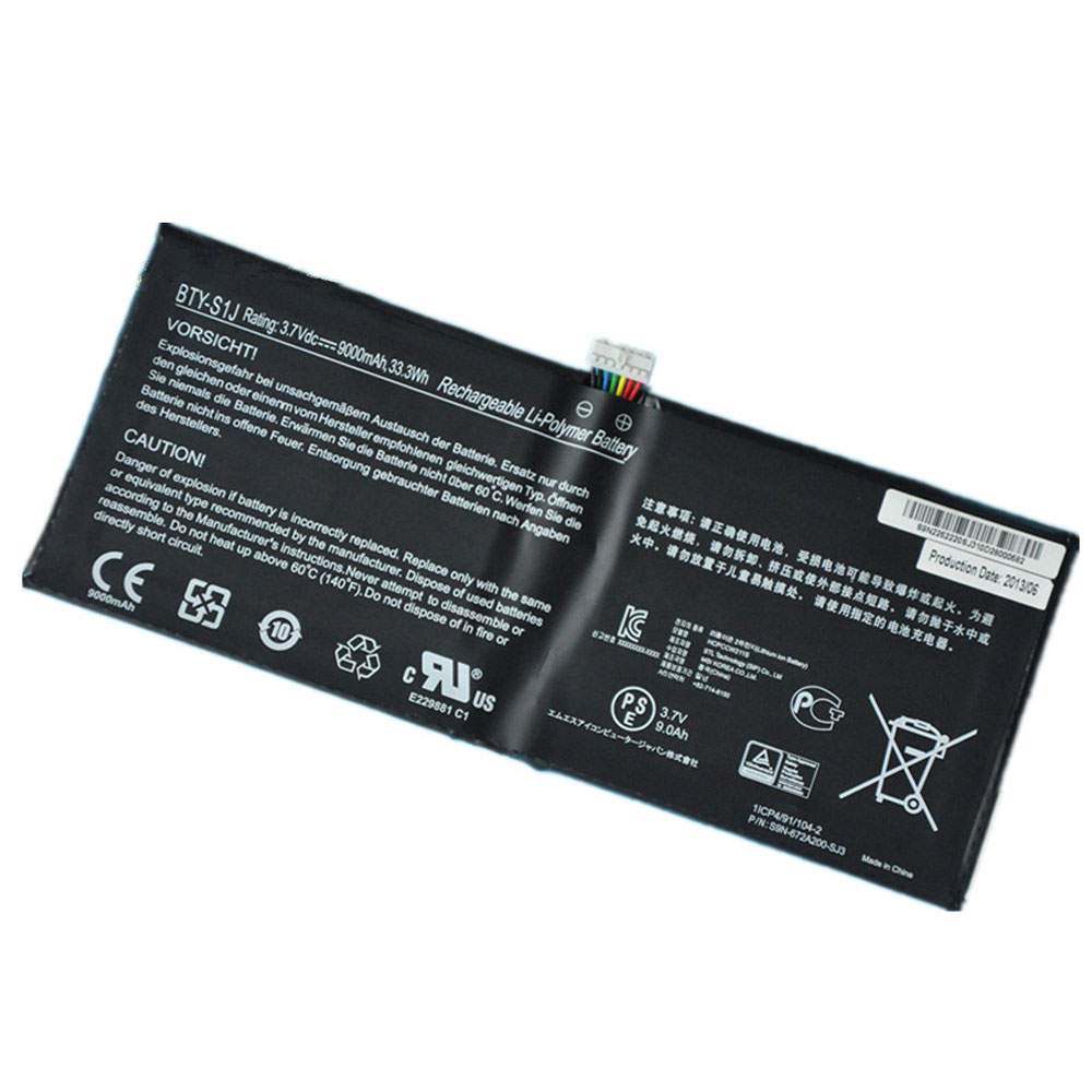 MSI BTY-S1J Tablet Accu batterij