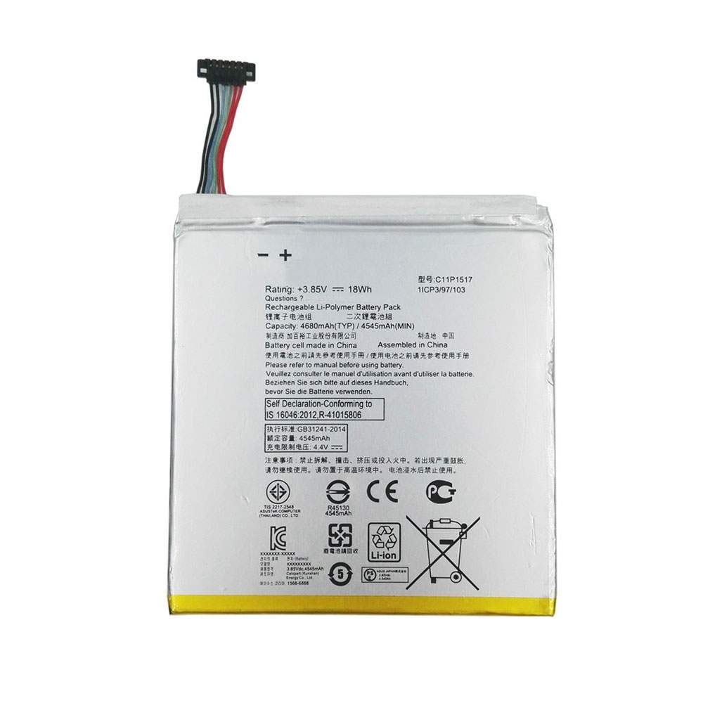 ASUS C11P1517 Tablet Accu batterij