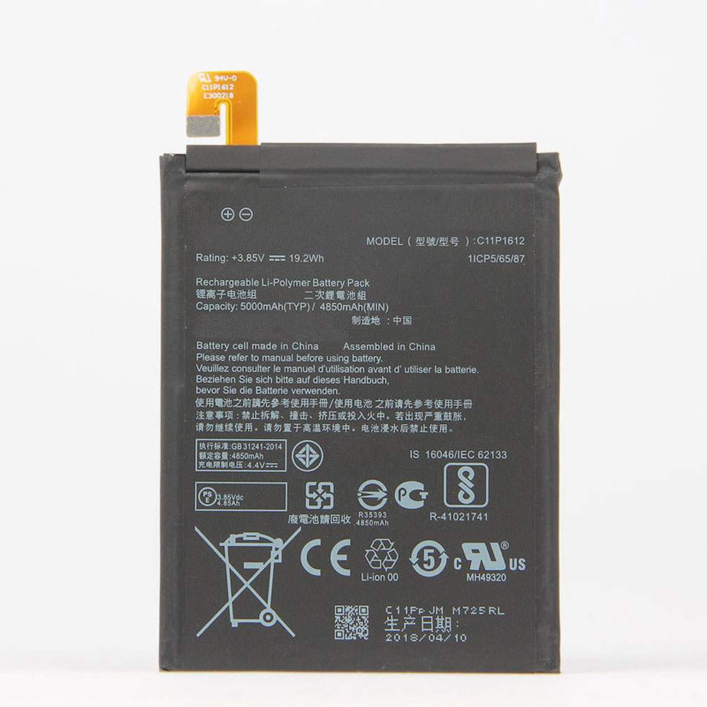 Asus C11P1612 Mobiele Telefoon Accu batterij