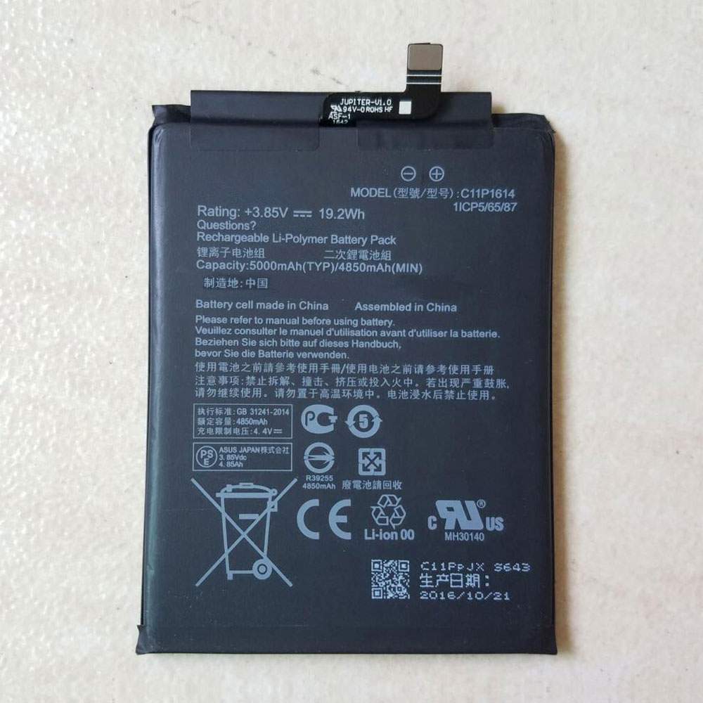 Asus C11P1614 Mobiele Telefoon Accu batterij