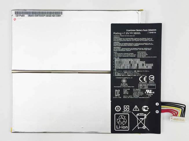 ASUS C21N1334 Tablet Accu batterij