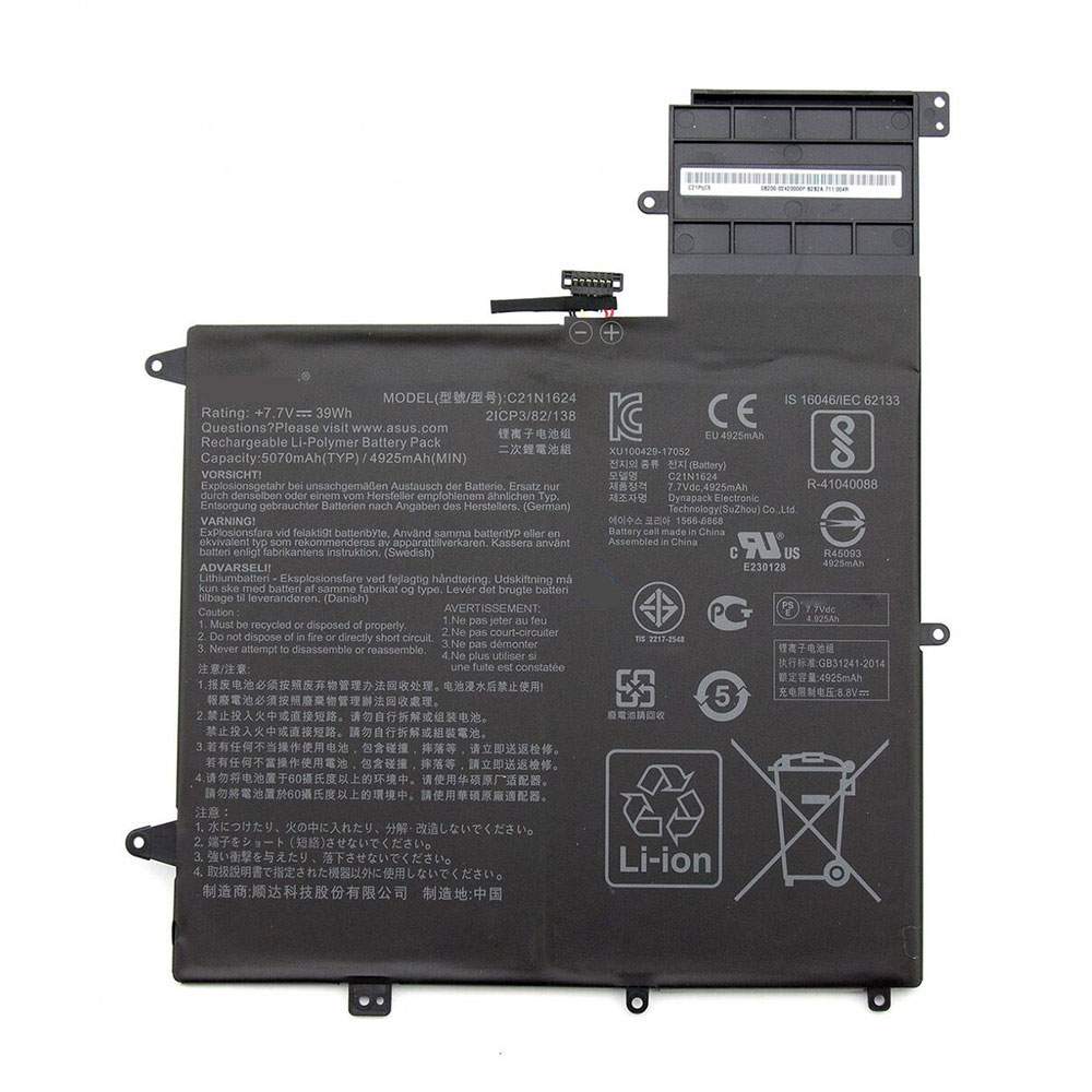 Asus C21N1624 Laptop accu batterij