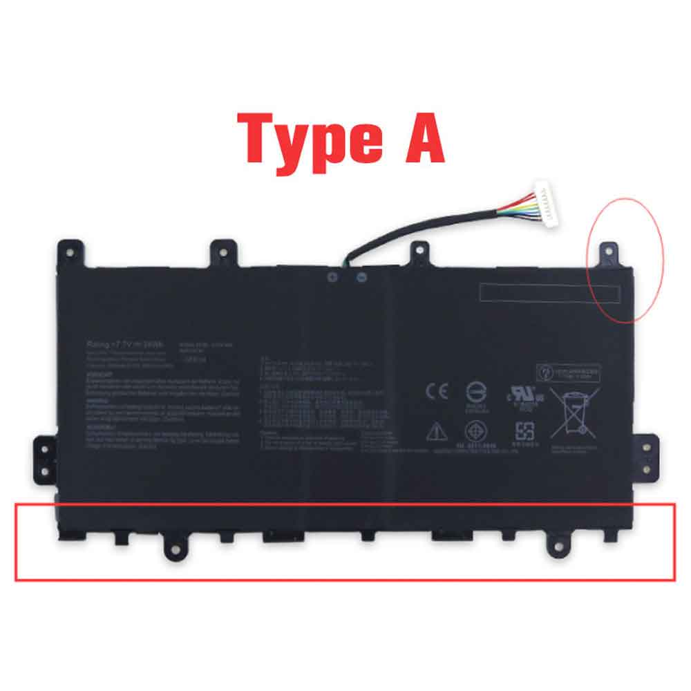 Asus 0B200-03060000 Laptop accu batterij