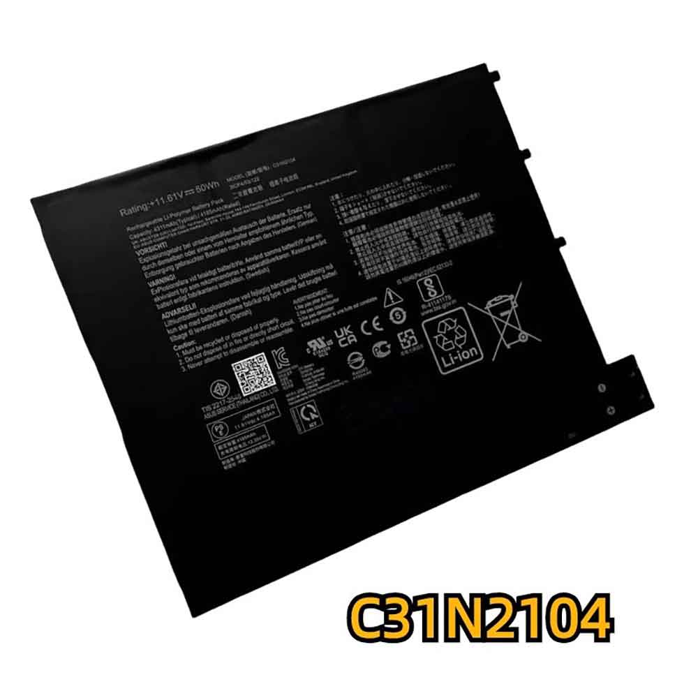 ASUS C31N2104 Keyboard batterij