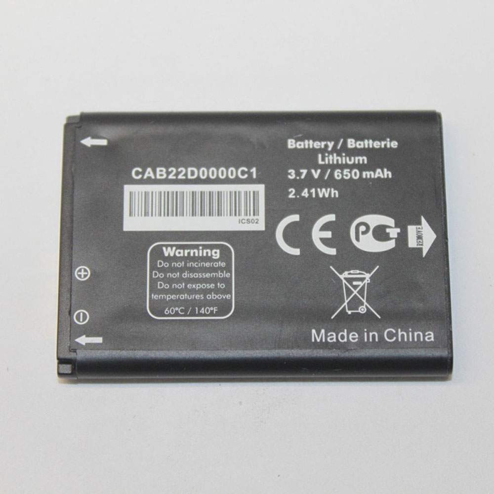 Alcatel CAB22D0000C1 Mobiele Telefoon Accu batterij