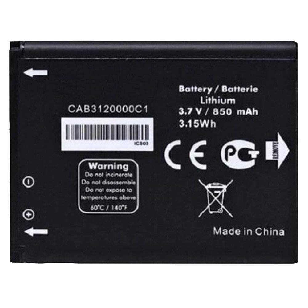 Alcatel CAB3120000C1 Mobiele Telefoon Accu batterij