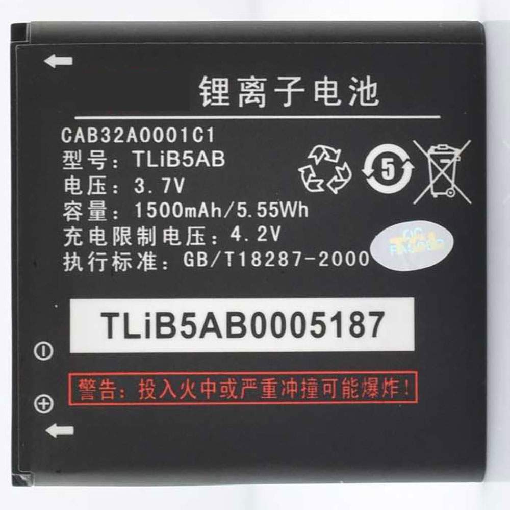 TCL CAB32A0001C1 Mobiele Telefoon Accu batterij
