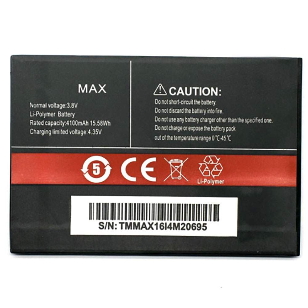 CUBOT MAX Mobiele Telefoon Accu batterij