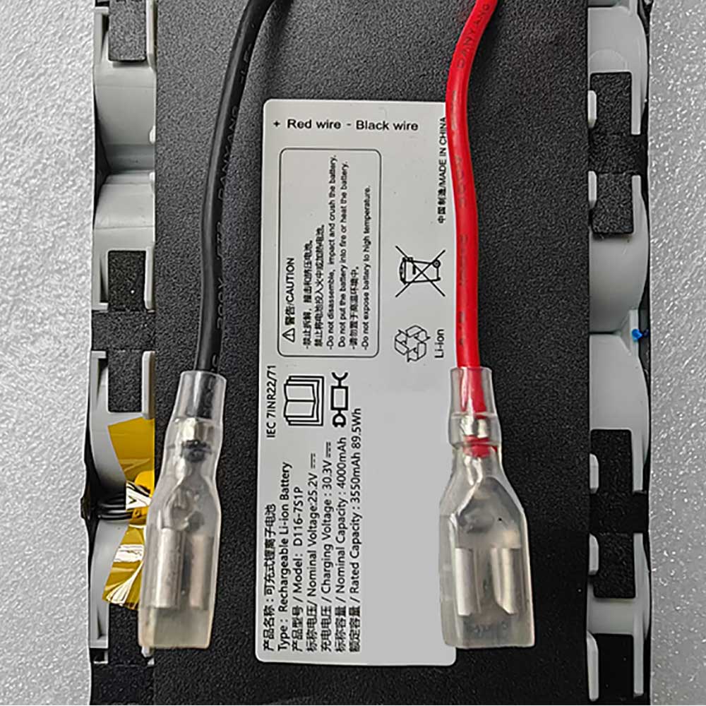 Batterie pour Philips 8000 XW8122 D116-7S1P, 3550mAh 