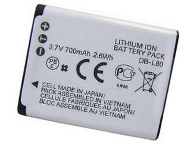 SANYO DB-L80 Mobiele Telefoon Accu batterij