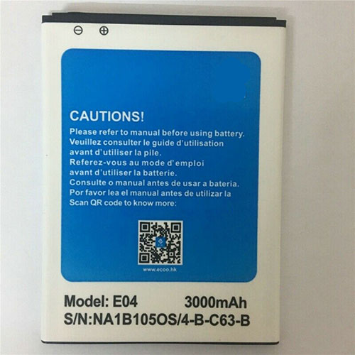 ECOO E04 Mobiele Telefoon Accu batterij