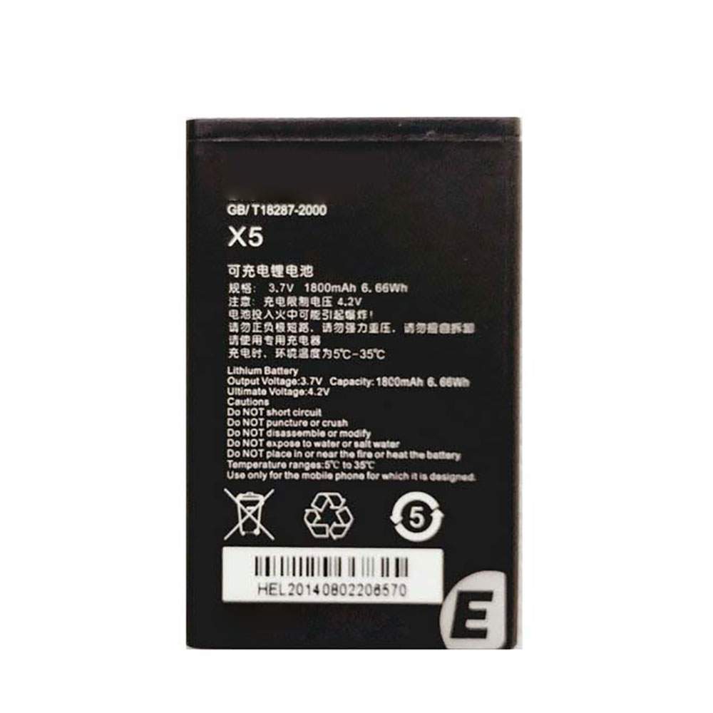 EPHONE X5 Mobiele Telefoon Accu batterij