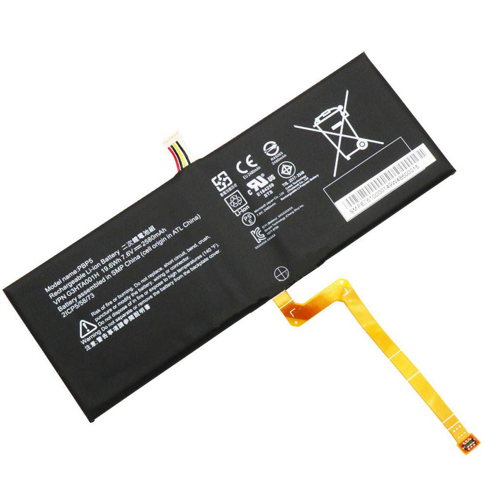 Microsoft G3HTA020H Laptop accu batterij