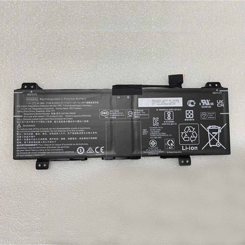 Hp GH02XL Laptop accu batterij