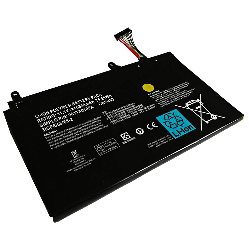 Gigabyte GNS-I60 Laptop accu batterij