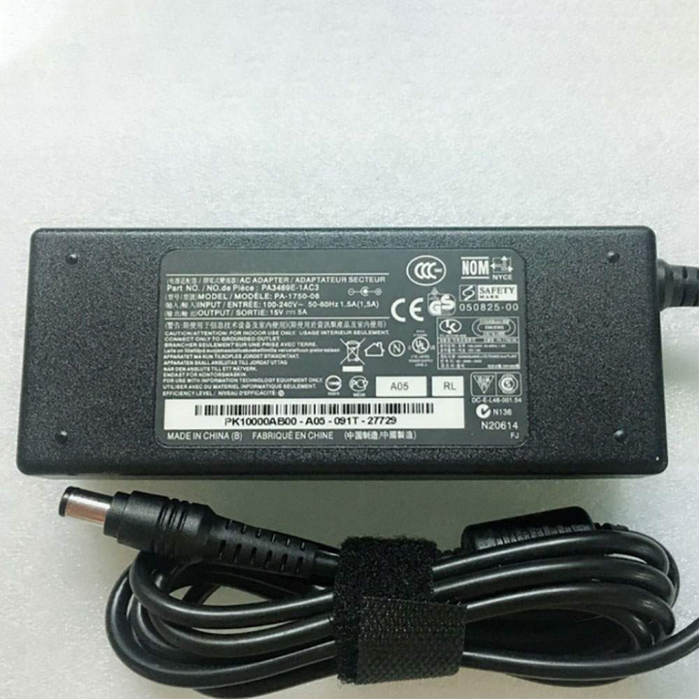 75W Toshiba PA3378U-1ACA Adapter