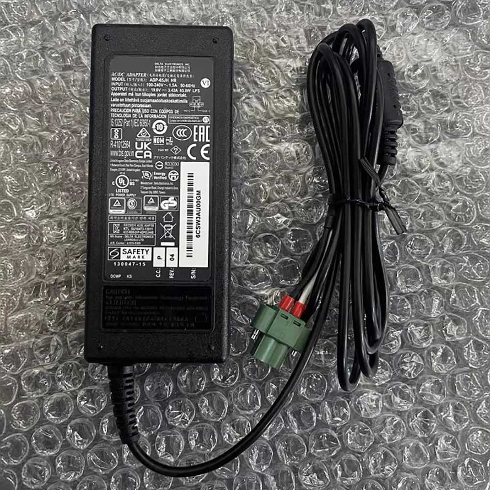  Adaptateur pour Delta ADP-65JH HB 19V 3.43A /3.42A 65W adapter - ADP-65JH-HB 
