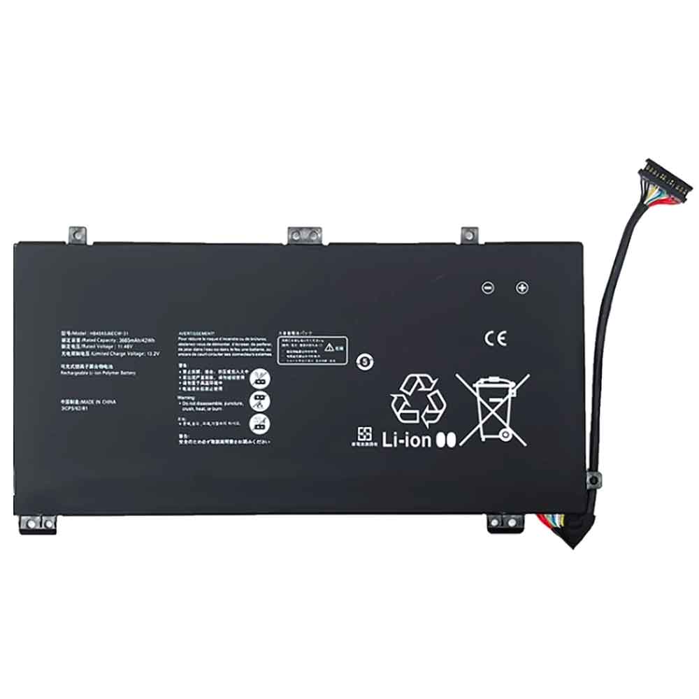 Batterie pour Huawei MateBook 13 2020 WRT-W29 WRT-W19 HB4593J6ECW-31, 3665mAh 