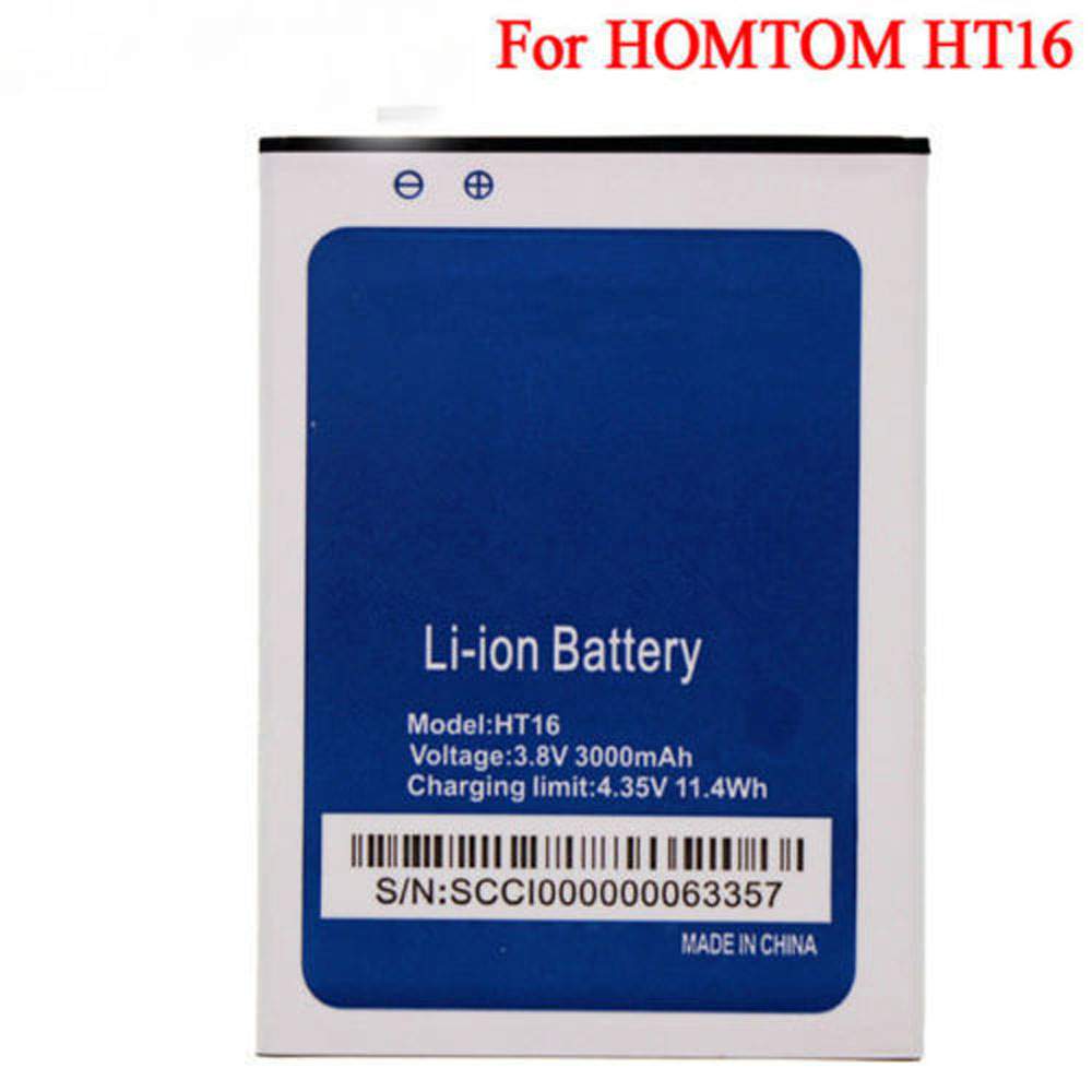 HOMTOM HT16 Mobiele Telefoon Accu batterij