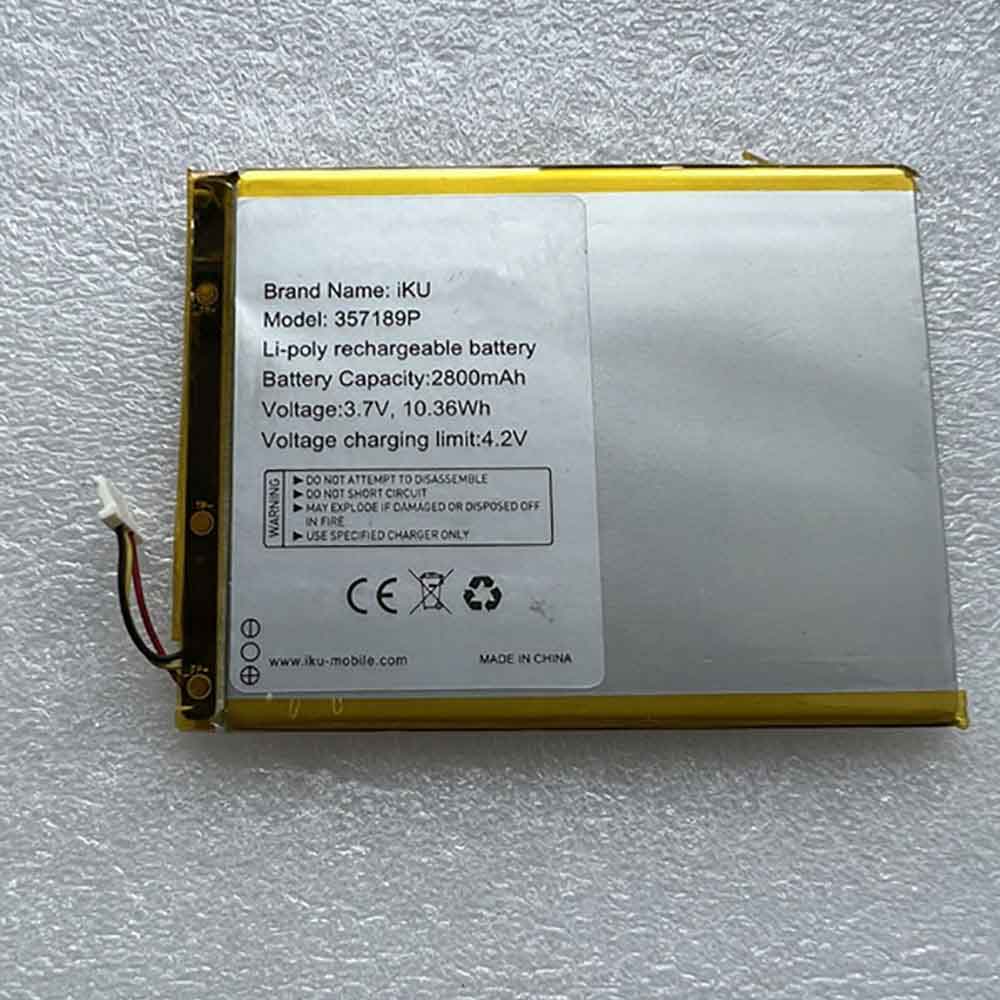 IKU 357189P Mobiele Telefoon Accu batterij