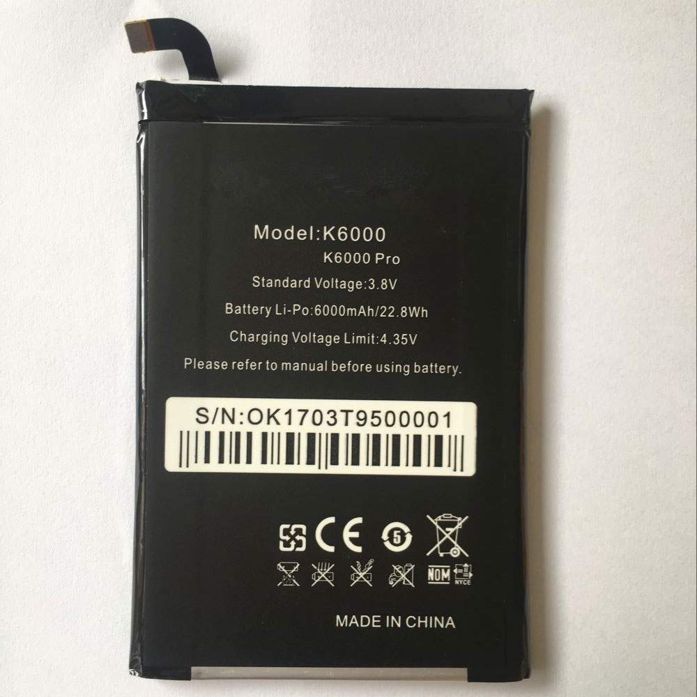 OUKITEL K6000 Mobiele Telefoon Accu batterij